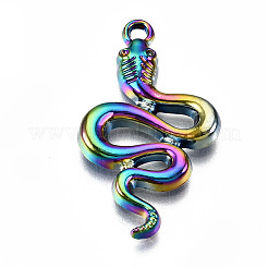 Regenbogenfarbene legierung anhänger&nbsp;PALLOY-S180-021-RS