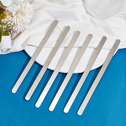 304 Edelstahl-Armreifrohlingsstreifen&nbsp;MAK-WH0016-02B-P
