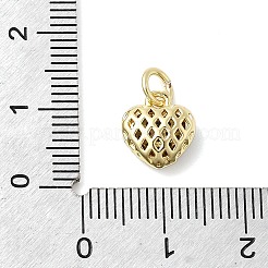 Ottone micro spianare pendenti zirconi&nbsp;KK-C137-01G