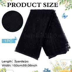 Polyester-Spitzenstoff&nbsp;DIY-WH0504-380A