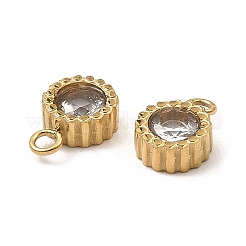 Ionenplattierung (IP) 316 Edelstahl mit Strass-Anhängern&nbsp;STAS-K258-10G