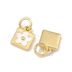 Ciondoli smaltato in ottone&nbsp;KK-B170-04G-03