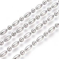 Anlaufgeschützte Kugelketten aus Edelstahl 304&nbsp;CHS-L024-023B