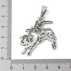 201 Edelstahlanhänger&nbsp;STAS-S157-29P
