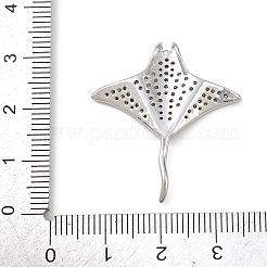 Pendenti in ottone micro pavé di zirconi cubici&nbsp;KK-K411-05P