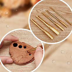 1 Set Bastellocher aus Messing für Keramik-Blumentöpfe&nbsp;AJEW-OC0005-41