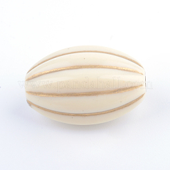 Oval Plattierung Acrylperlen&nbsp;PACR-Q102-08A