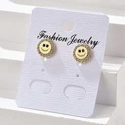 Orecchini in ottone&nbsp;EJEW-S247-01C-G
