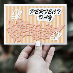 Stencil per fustelle in acciaio al carbonio con note musicali&nbsp;DIY-WH0309-1330