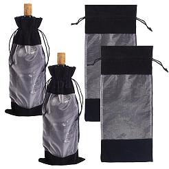 Samtbeutel zum Verpacken von Weinflaschen&nbsp;ABAG-WH20013-11G