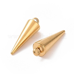 Colgantes de acero inoxidable 304 con revestimiento iónico (IP)&nbsp;STAS-G214-47G