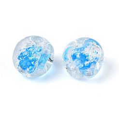 Hilos de cuentas de lampwork hechos a mano&nbsp;FOIL-T008-04D