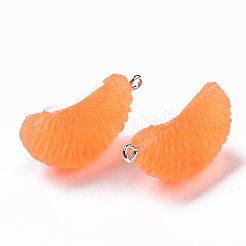 Pendenti in resina opaca&nbsp;X-RESI-T028-72