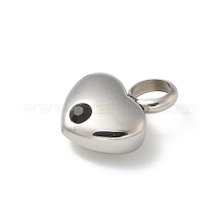 Colgantes de rhinestone de acero inoxidable 304&nbsp;STAS-R139-01P-03