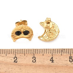 Boucles d'oreilles à tige en acier inoxydable 304&nbsp;EJEW-F361-02G