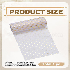 1 rouleau de rubans décoratifs en maille à paillettes&nbsp;DIY-LP0002-22