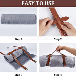 Yogamattengurt aus PU-Leder&nbsp;FIND-GF0009-66