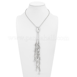 Collane a lariat regolabili da donna in lega&nbsp;WG708EF-02