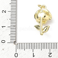 Ottone micro spianare pendenti zirconi&nbsp;KK-H255-26G