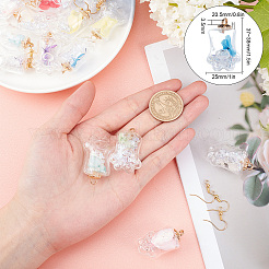 Kit per la creazione di orecchini a tema fai da te per animali domestici&nbsp;DIY-SC0012-26G