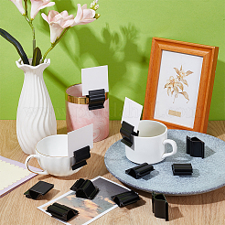Porte-cartes à clip en pvc&nbsp;AJEW-WH0609-064