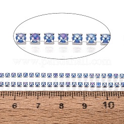 Tennisketten aus Eisen und ABS-Kunststoff mit Imitationsperlen&nbsp;CH-Q006-01A-12