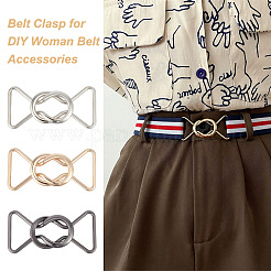 12 pz 3 fibbie per cintura in lega colorate&nbsp;FIND-OC0002-91A