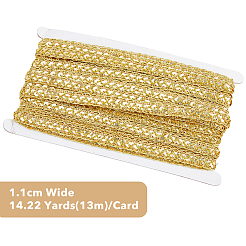 Funkelndes metallisches Polyesterband&nbsp;OCOR-WH0060-61B