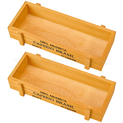 2 Stück Aufbewahrungsboxen für Kaffeebohnen aus Holz&nbsp;CON-CL0001-06