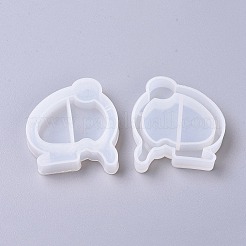 DIY Treibsand Schmuck Hase Silikonformen&nbsp;DIY-WH0148-64