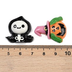 Cabochons de la resina tema mixtos de Halloween&nbsp;CRES-MSMC003-01