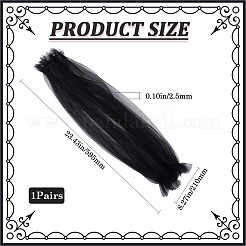 Manches en dentelle de polyester&nbsp;AJEW-WH20001-38B-02