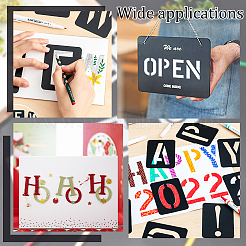 42 Stück 42 Arten wiederverwendbare Haustier-Zeichnungsschablone&nbsp;DIY-WH0374-80