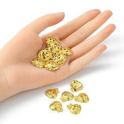20pcs pendentifs en alliage de citrouille d'halloween jack-o'-lantern&nbsp;TIBEP-YW0001-43G