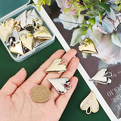 24pcs 2 pendentifs en alliage de couleurs&nbsp;FIND-CA0004-85