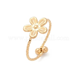 Anelli polsini in acciaio inossidabile 304&nbsp;RJEW-D306-01G