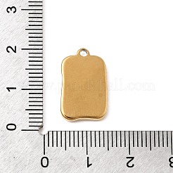 304 Edelstahl-Emaille-Anhänger&nbsp;STAS-B113-11G-03