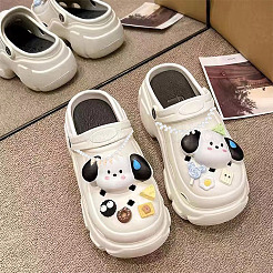 Catena decorativa per scarpe con perle di vetro&nbsp;FIND-GO00007