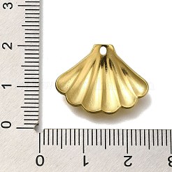 Placcatura ionica (ip) ciondoli in acciaio inossidabile 304&nbsp;STAS-U031-09G