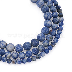 3 Stränge 3 Stil natürliche blaue Fleck Jaspis Perlen Stränge&nbsp;G-YS0001-03