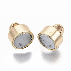 Messing-Magnetverschlüsse mit Schlaufen&nbsp;KK-S354-212-NF