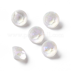 Cabochons strass verre k9 style fluo moka&nbsp;RGLA-J014-B-MI