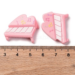 Cabochon in resina opaca a tema musicale&nbsp;LS-CRES-Z010-02A