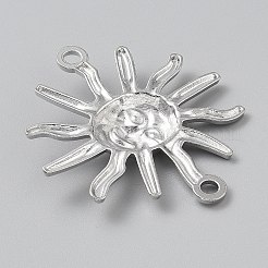 Verbindungsstück-Anhänger aus platinbeschichteter Legierung&nbsp;FIND-WH0172-64A