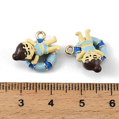 Emaille Anhänger Legierung&nbsp;FIND-H024-06G