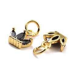 Ottone fascino zirconi&nbsp;KK-A156-02G-RS
