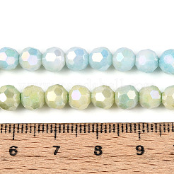 Fili di perle di vetro galvanizzate anti-ossidazione&nbsp;EGLA-T021-6mm-15-09