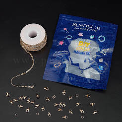 DIY-Kits zur Herstellung von Kettenhalsketten und Armbändern&nbsp;DIY-SC0019-60