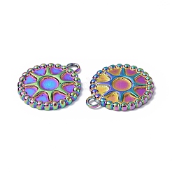 Placcatura ionica (ip) 304 ciondolo in acciaio inossidabile cabochon&nbsp;STAS-C066-03M