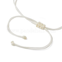 Bracciale con perline intrecciate con tartaruga turchese sintetica e conchiglia naturale&nbsp;BJEW-JB09814-02
